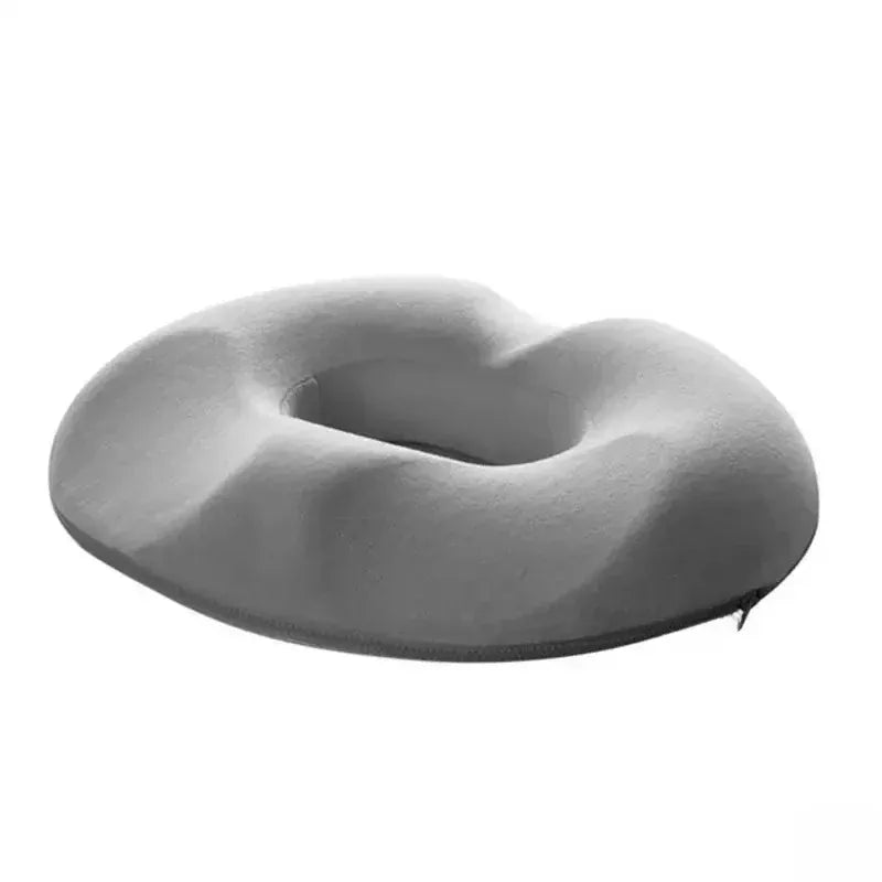 1 Piece Donut-Shaped Memory Foam Seat Cushion - Soft, Breathable, Design for Daily Sitting, Office, Home, Car Use