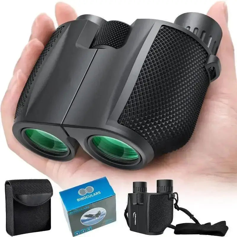 10x25 Binoculars,Large View Compact Telescopes for Adults/Kids Bird Watching Outdoor Travel Sightseeing Concerts Hunting Hiking