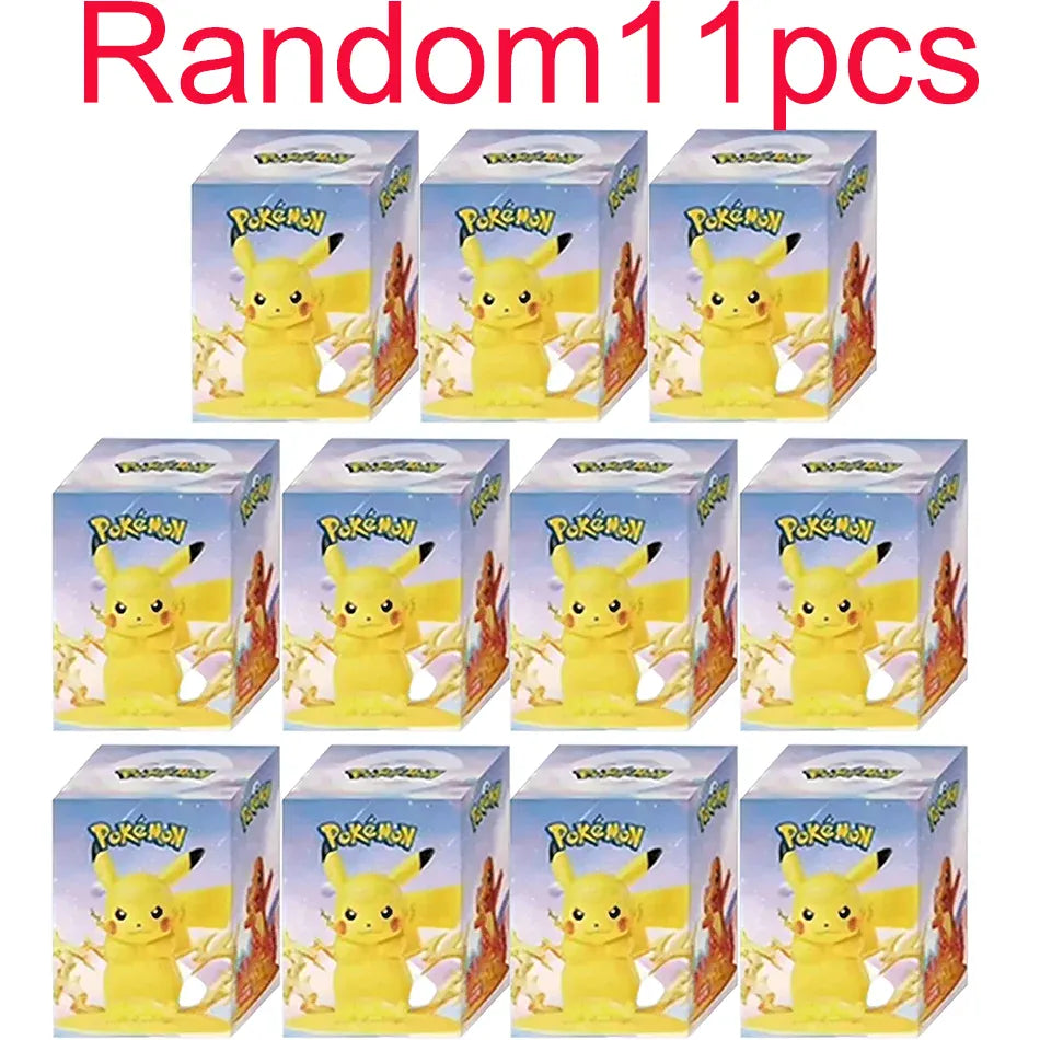 12 Pokémon Action Dolls Pikachu Blind Box Anime Models Desktop Decorations