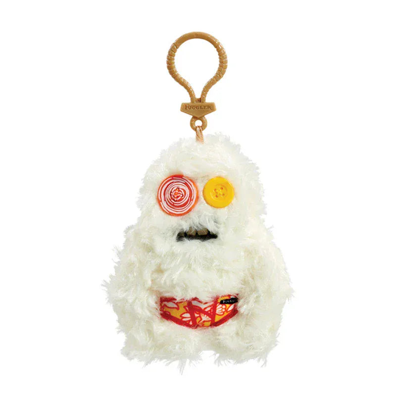 12cm Fuggler Funny Ugly Monster Plush Toys Keychain Kawaii Fuggler Monster Rabbits Cute Stuffed Peluche Dolls Pendants Gifts Kid