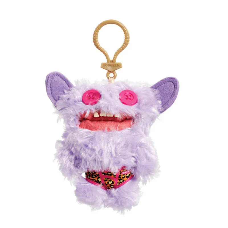 12cm Fuggler Funny Ugly Monster Plush Toys Keychain Kawaii Fuggler Monster Rabbits Cute Stuffed Peluche Dolls Pendants Gifts Kid