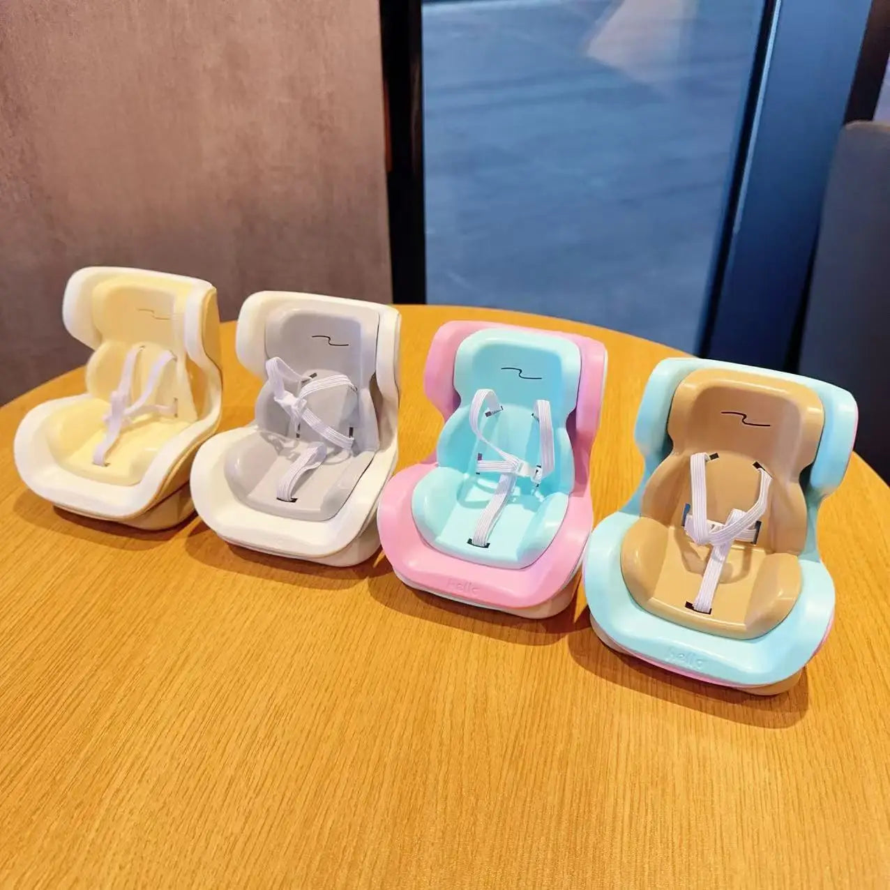 15-17cm doll Seat  3.0 Labubu car seat safety Seat Cute Doll Air Outlet high-grade Car Interior Decoration car seat