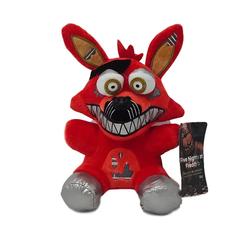 2026 Five Nights at Freddy's (FNAF) - Cute Plush Toys 18cm Game Dolls Bonnie Bear Foxy from the Animated Series Freddy Plush Toy