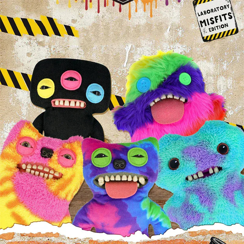 22cm Original Fuggler Plush Toys Funny Tooth Monster Annoyed Alien Crazy Rabbit Mcgoo Wide-Eyed Monster Peluche Dolls Gifts Kid