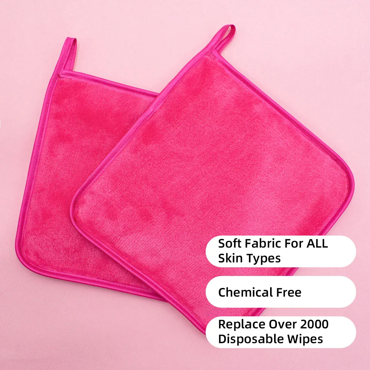 2Pcs Makeup Remover