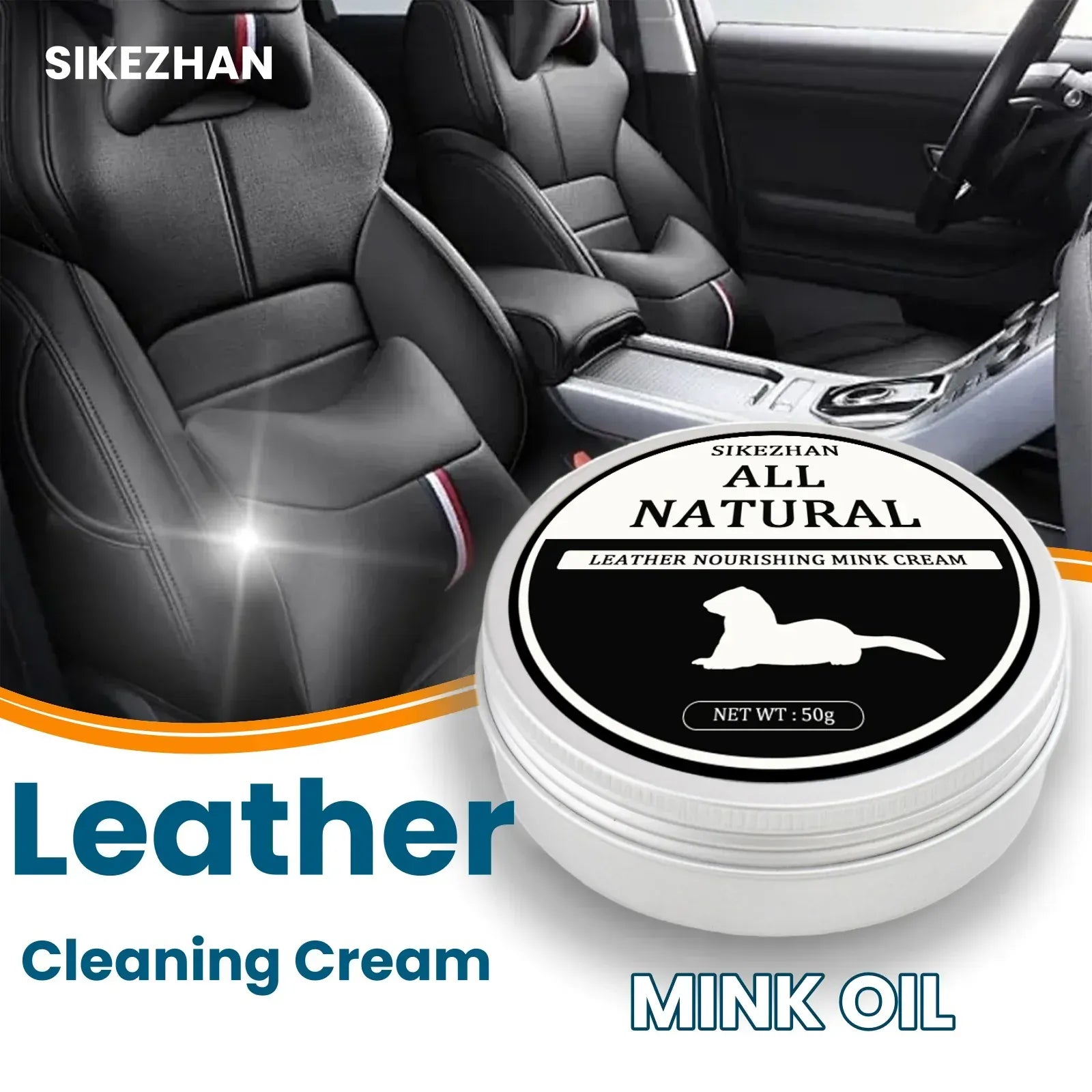 Car Leather Cleaning Cream