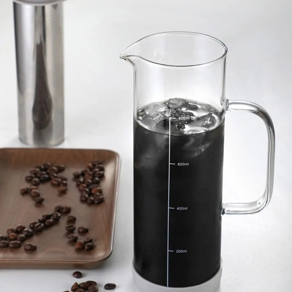 Cold Brew Coffee Maker - Glass Pitcher with Filter for Iced Coffee & Tea