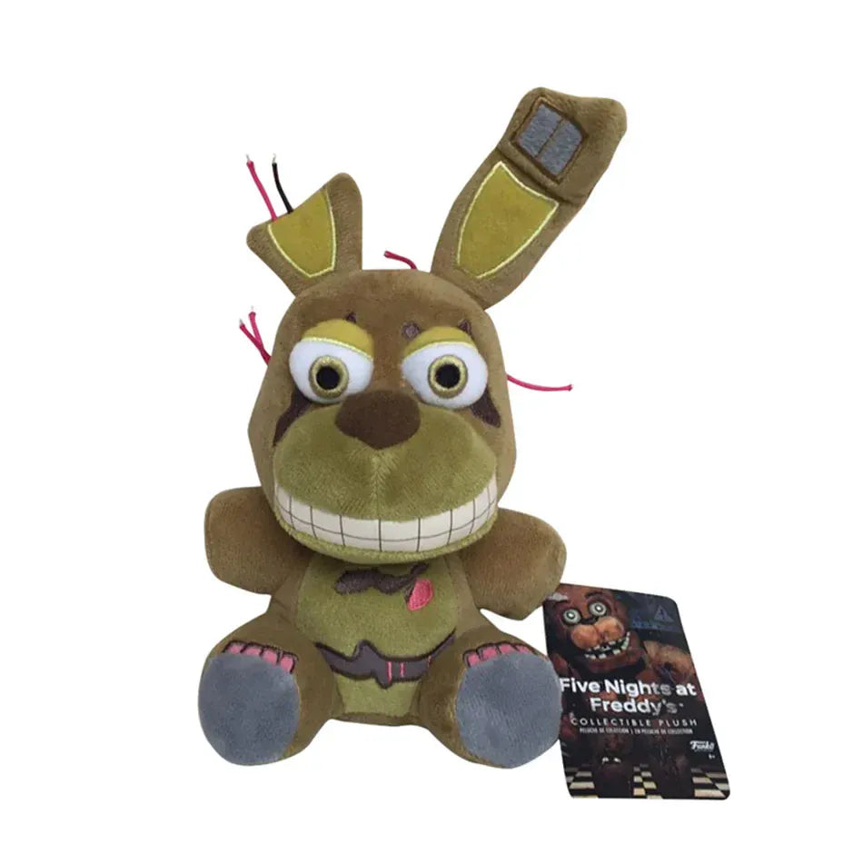 FNAF 18cm Plush Toys Bonnie Bear Foxy Cute Cartoon Stuffed Dolls Five Night at Freddy's Freddy Games Gift for Children