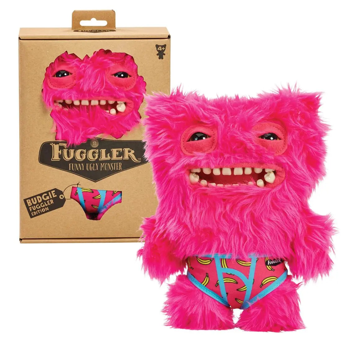 Fuggler Funny Ugly Monster Budgie Fuggler Edition Underpants Series Quirky Funny Tooth Monster Count Underoo McGoo Plush Dolls