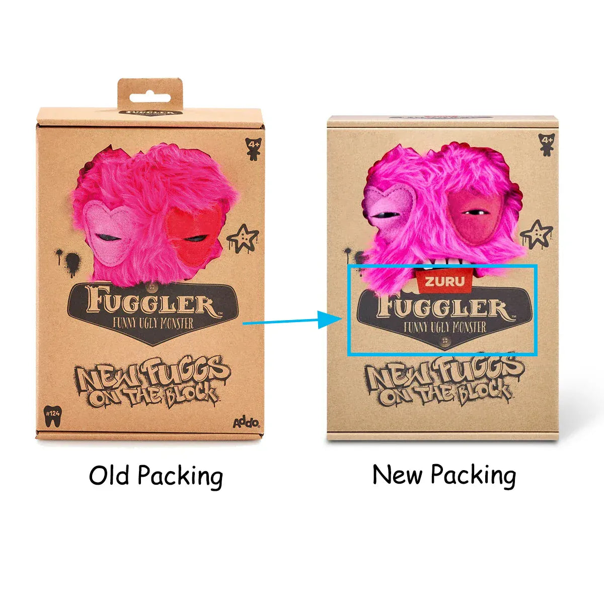 Fuggler Plush Budgie Fuggler Edition and Laboratory Misfits Edition British Brand Funny Ugly Monster Toy