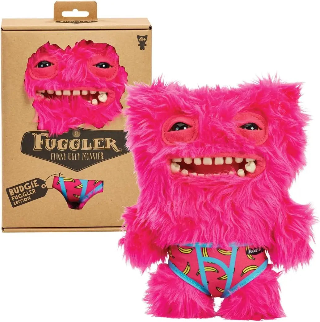 Fuggler WideEyed Tooths Monster Plush Dolls Soft Fuggler Stuffed Pants Gap Toothed McGoo‌ ‌Monstrosity Peluche Toys