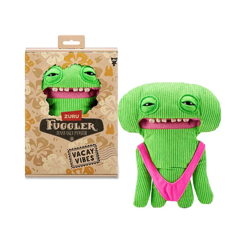 Hot Fuggler Funny Ugly Monster Doll Old Tooth Plush Budgie Fuggler Edition Stuffed Doll Toys Collectible Gifts