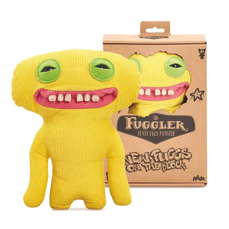 Hot Fuggler Funny Ugly Monster Doll Old Tooth Plush Budgie Fuggler Edition Stuffed Doll Toys Collectible Gifts