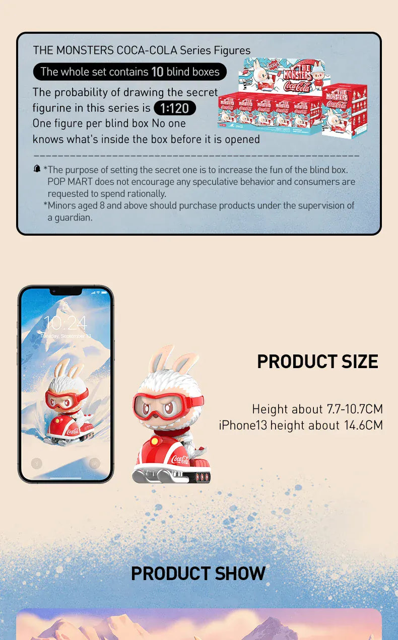 POP MART LABUBU THE MONSTERS Coca-Cola Series