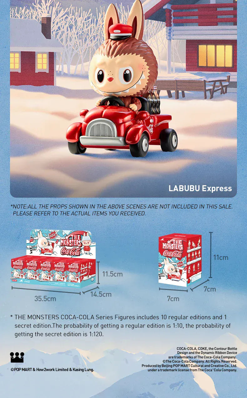 POP MART LABUBU THE MONSTERS Coca-Cola Series