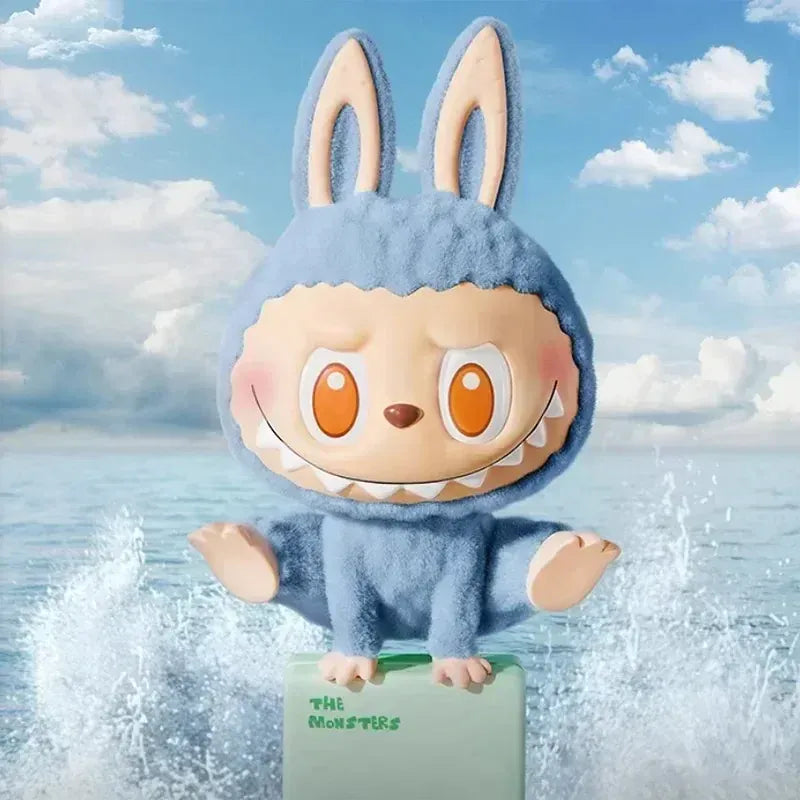 POP MART LABUBU THE MONSTERS Lazy Yoga Series Mystery Box Genuine Blind Box Guess Toys Bag Ornament Figurines Home Decor Desktop