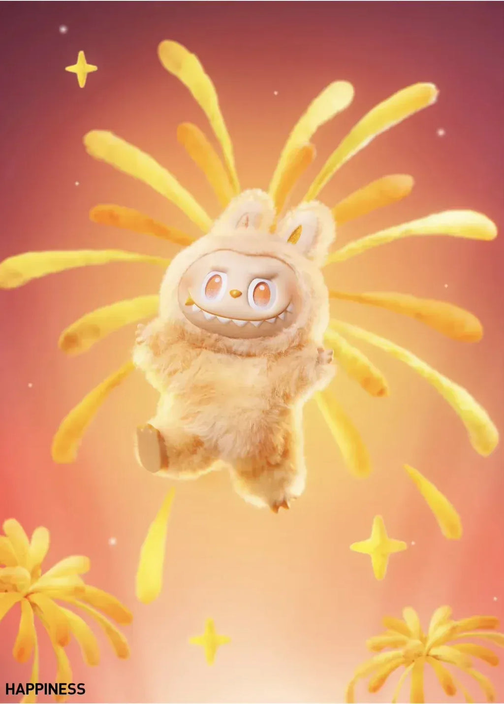 POP MART Labubu V3.0 Plush Doll New Monsters Big into Energy Series