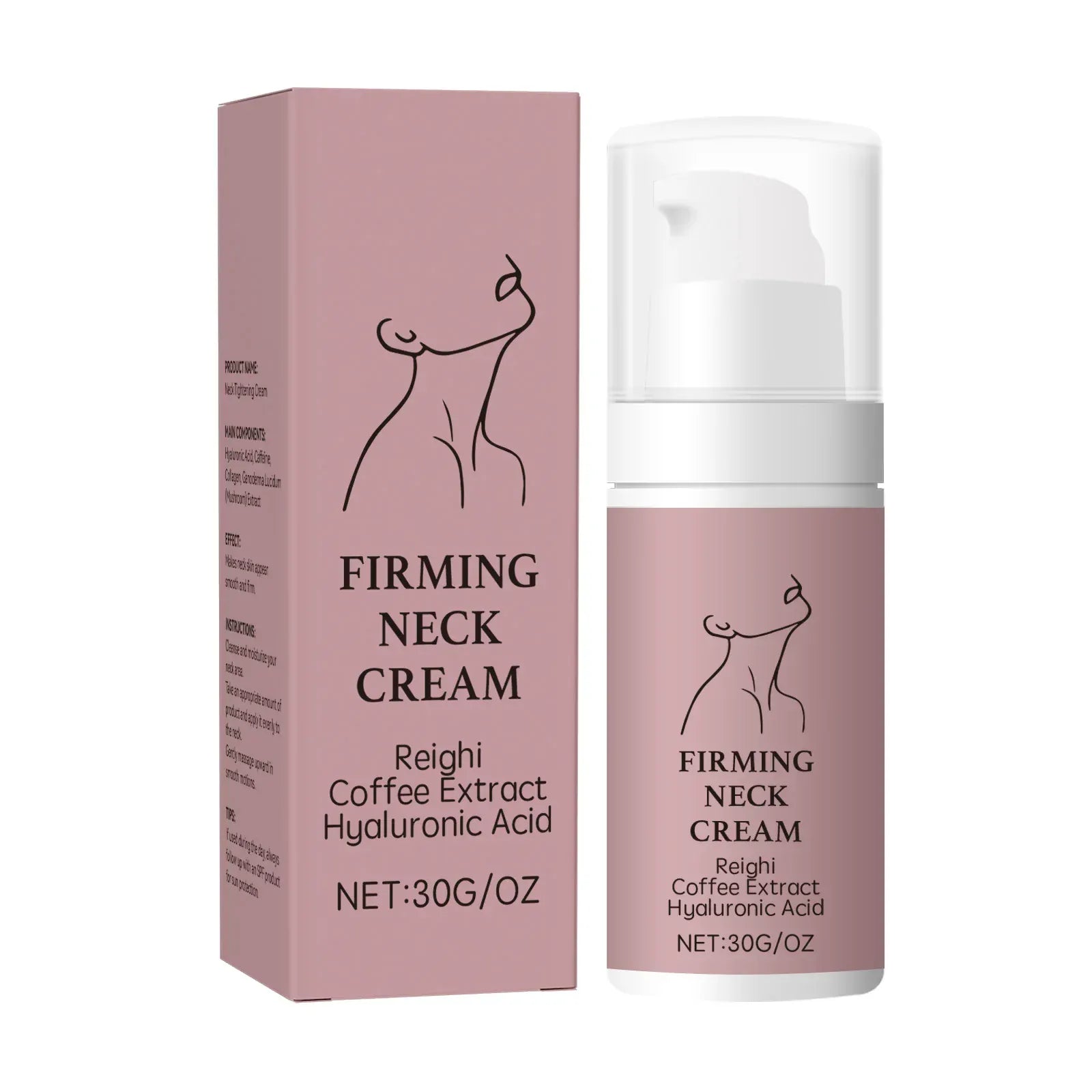 Tighten Lift Neck Cream Lightens Fine Lines Brightens Firms Nourishes Neck Cream Lightening Smoothing Moisturizer Neck Cream ﻿