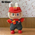 Workwear Outfit Clothes For Labubu Doll Fast Food French Fries Hamburgers Fahsion Coffee Apron Cosplay Clothing Accessories