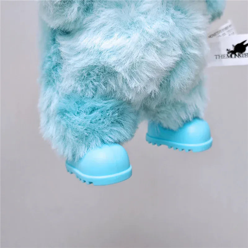 Workwear Outfit Clothes For Labubu Doll Fast Food French Fries Hamburgers Fahsion Coffee Apron Cosplay Clothing Accessories